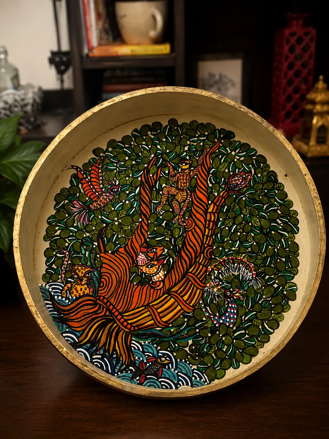 Other Home Décor – Gond Inspired – Acrylic on Wood